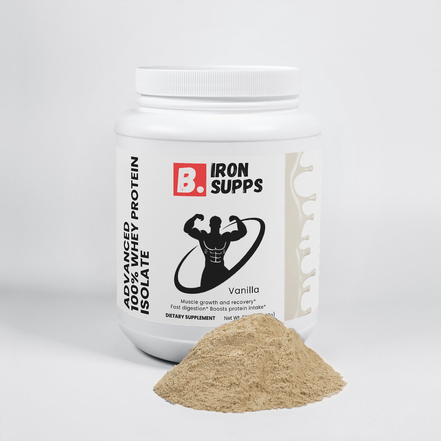 Advanced 100% Whey Protein Isolate (Vanilla)