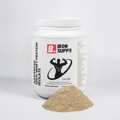Advanced 100% Whey Protein Isolate (Vanilla)
